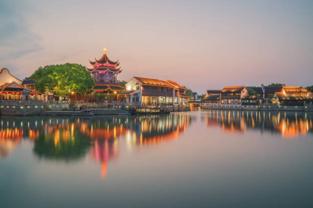 istock ancient town scenery in Suzhou China 912409882