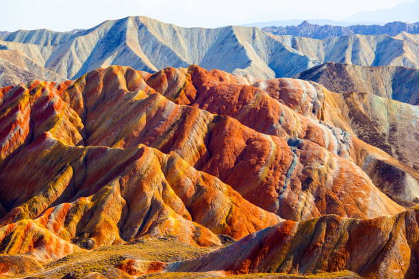 istock Zhangye Danxia Geological park scenery 912412252