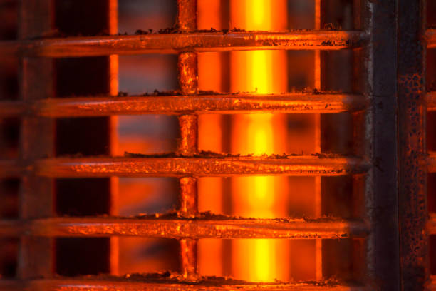 istock Close up of a heating coil element 912416870