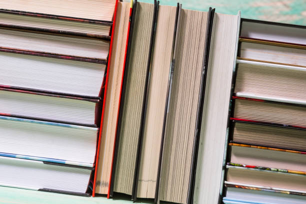 istock Pile of books  stacked 912425626