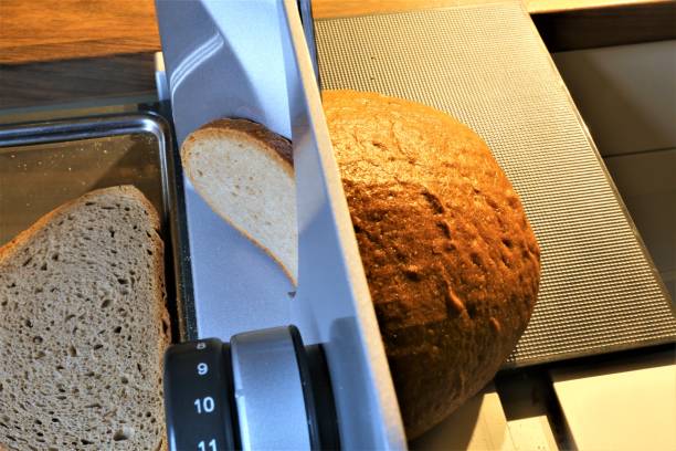 istock An concept Image of a bread slicer, cutter with bread 912430550