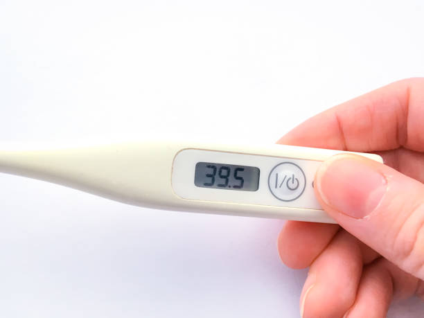 istock Photo of thermometer in hand. 912440954
