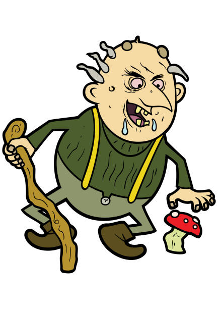 32 Ugly Old Man Cartoon Illustrations & Clip Art - iStock