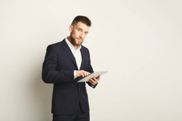 istock Handsome young caucasian businessman 912449810