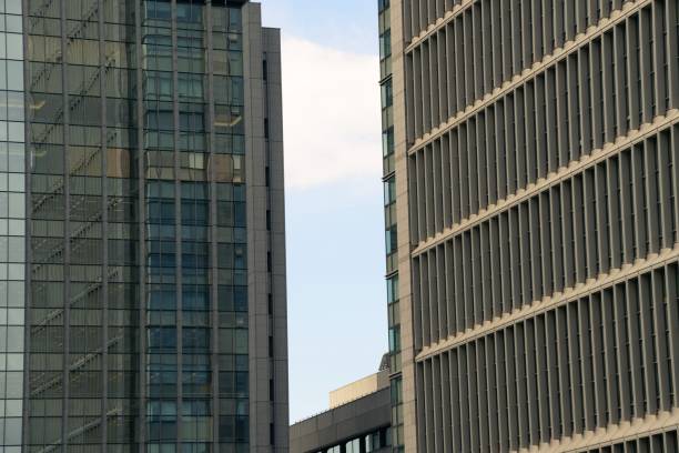 istock Office buildings in downtown Tokyo 912449900