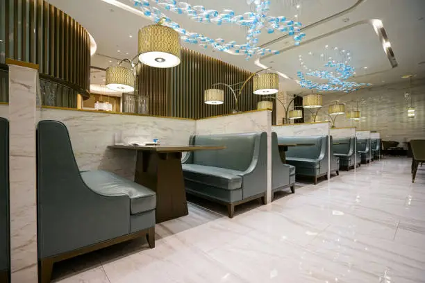 Photo of Luxury hotel Restaurant interior