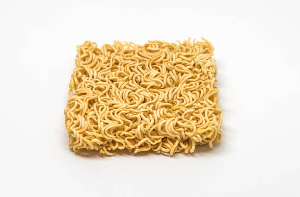 istock Isolated Instant Noodles on white background with clipping path 912457896