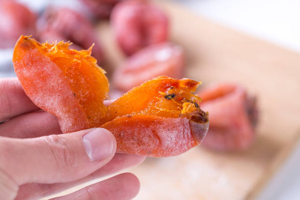 istock Closeup of dried persimmon 912463176