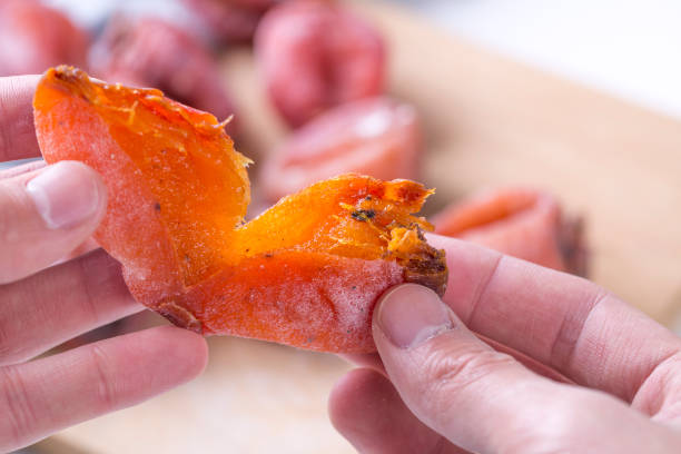 istock Closeup of dried persimmon 912464622