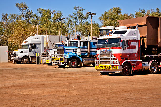 The motor-way in central Australia