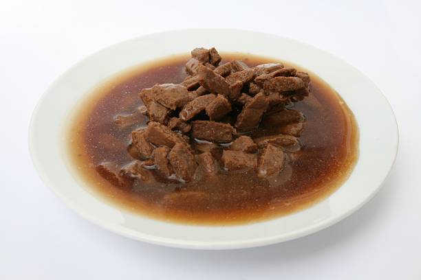 Turkish traditional soup kelle paca ( Kelle Paça )