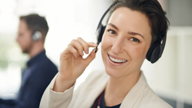 istock Call us for reliable customer care whenever you need 912492262