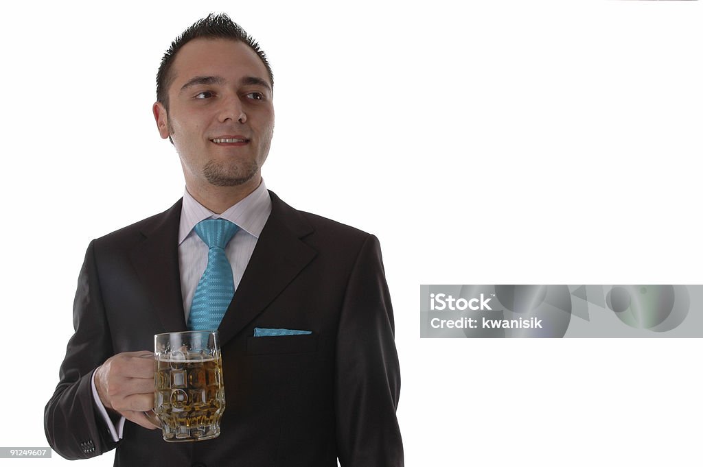 businessman and beer  Beer - Alcohol Stock Photo