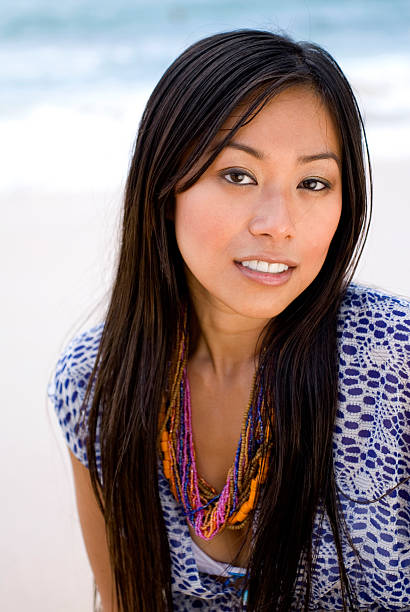 istock Beautiful Woman on the Beach 91249975