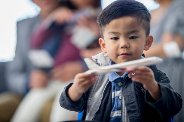istock Showing Off His Toy Plane 912502496