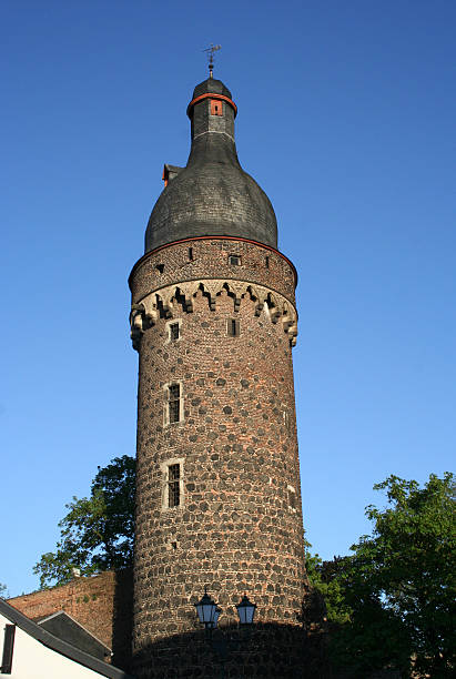 istock tower in medival town 91250753