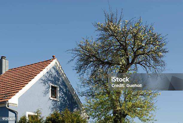 Casa Azul - Fotografias de stock e mais imagens de Azul - Azul, Branco, Casa