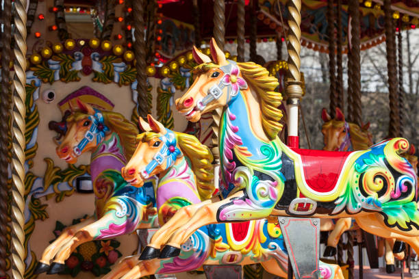istock Merry-go-round Horses 912511418