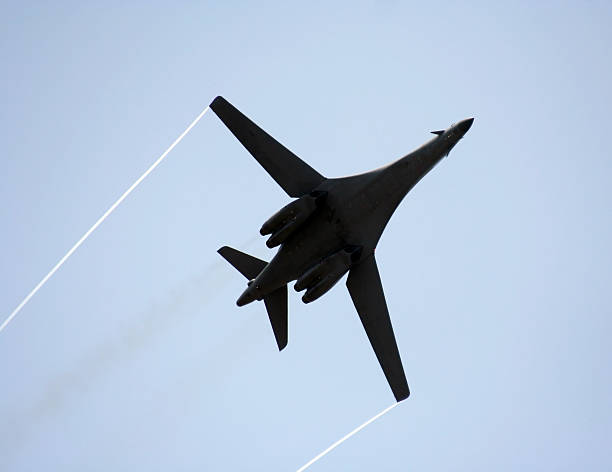 B-1 Bomber 2  b1 bomber stock pictures, royalty-free photos & images