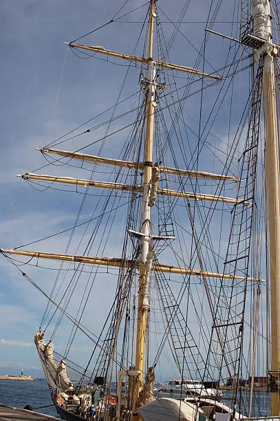 Topmast of the Tallship.