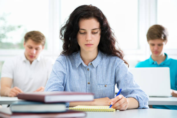 istock Pretty female university student portrait 912521894