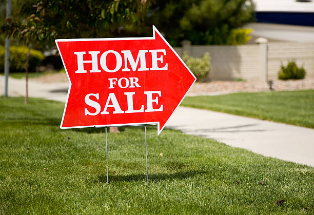 istock HOME FOR SALE sign 91252194