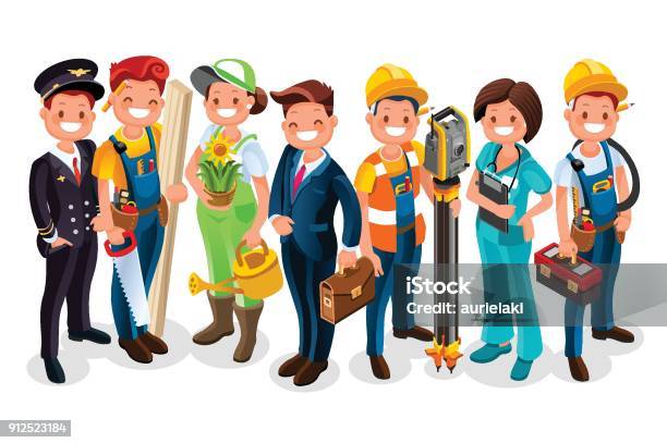 Ilustración de Personajes De Dibujos Animados Del Día Del Trabajo y más Vectores Libres de Derechos de Oficio - Oficio, Varios oficios, Niño - iStock Ilustración de Personajes De Dibujos Animados Del Día Del Trabajo y más Vectores Libres de Derechos de Oficio - Oficio, Varios oficios, Niño - iStock