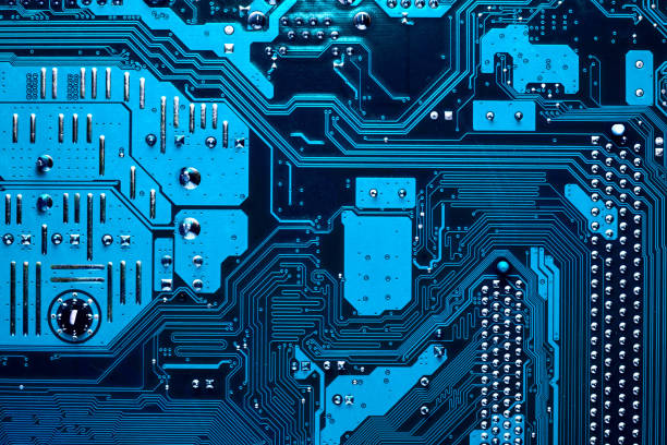 istock blue circuit board background of computer motherboard 912524014