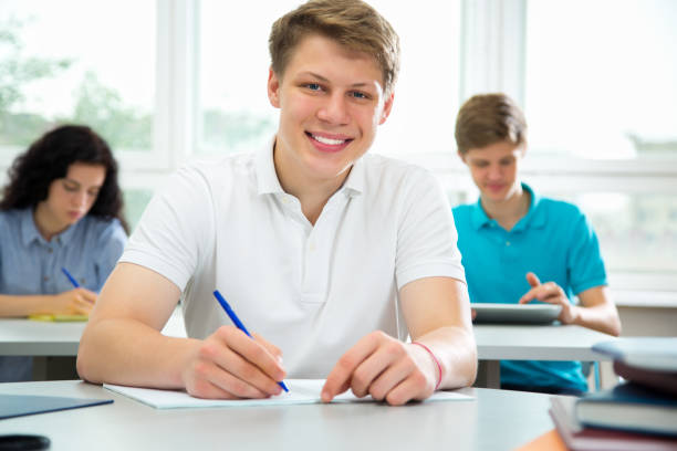 istock Portrait of smiling student 912531738