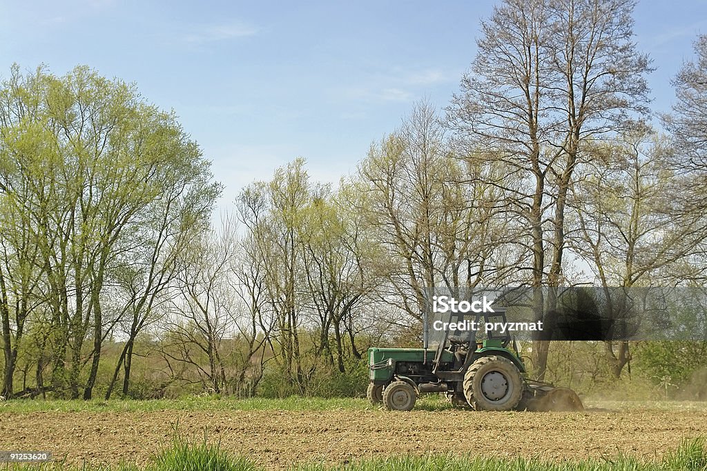 Arar el tiempo - Foto de stock de Agricultor libre de derechos