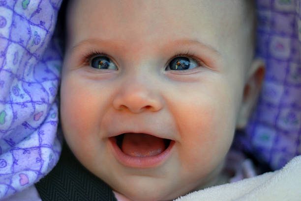 istock Baby in car seat 91253835