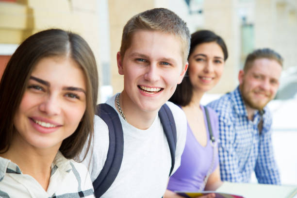 istock Group of student outdoor 912543026