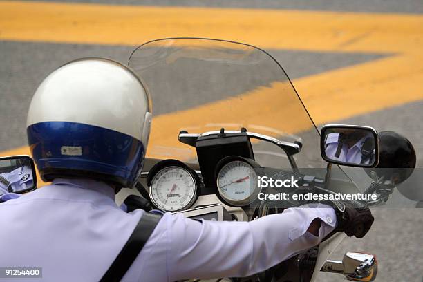 The Police Stock Photo - Download Image Now - Motorcycle, Police Force, Behind