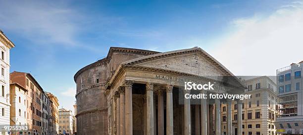 Pantheon Und Der Piazza Dell Rotonda Rom Stockfoto und mehr Bilder von Alt - Alt, Altstadt, Antike Kultur