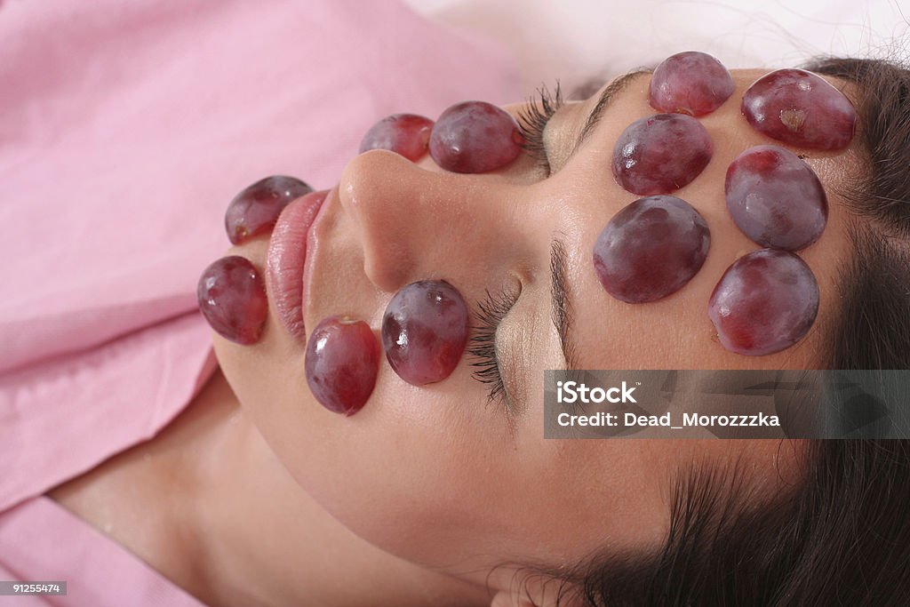 Trauben Maske - Lizenzfrei Traube Stock-Foto