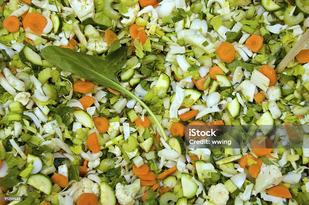 Fondo vegetales fino para una ensalada - Foto de stock de Alimento libre de derechos