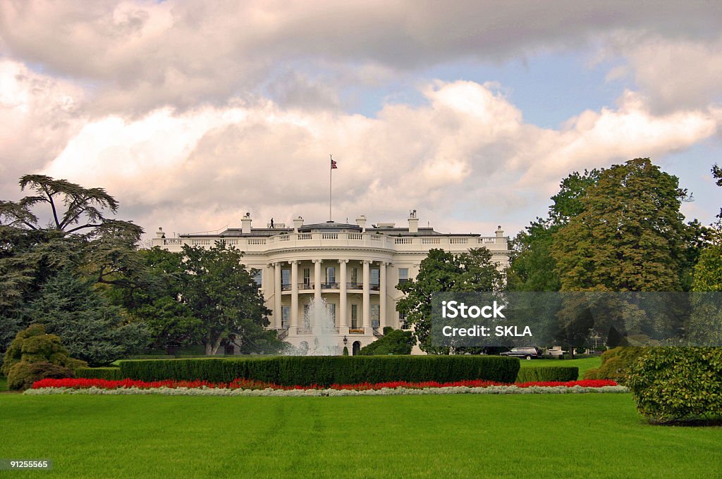 Das White House - Lizenzfrei Architektur Stock-Foto