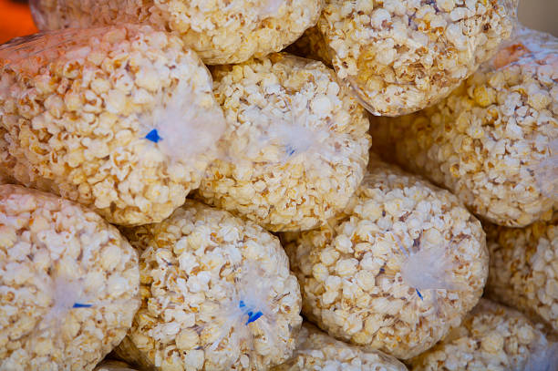 Popcorn Bags stock photo