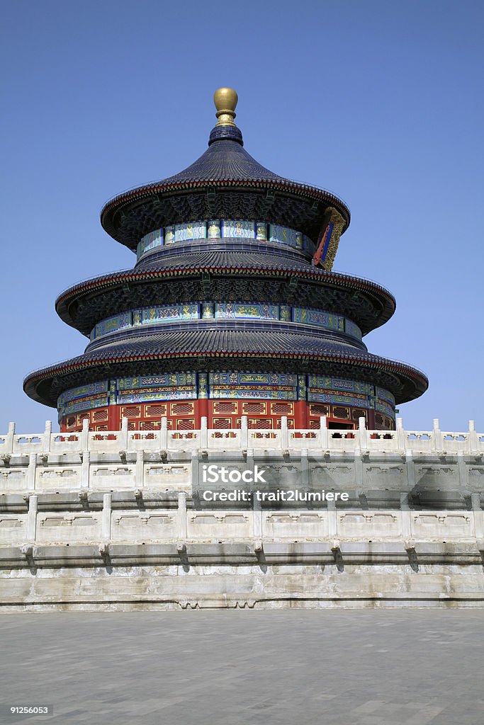 Temple of heaven in Beijing, China Ancient Stock Photo