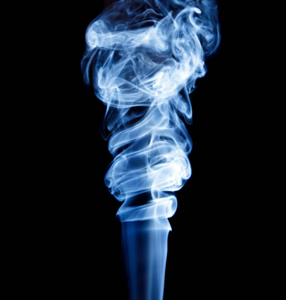 istock white,blue, black and rainbow colorful smoke pattern, texture, background 912567808