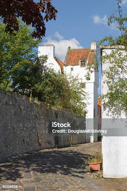 16th Century Culross Stock Photo - Download Image Now - Architecture, Blue, Built Structure