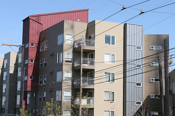 istock Colorful condominiums in Seattle, Washington 91256969