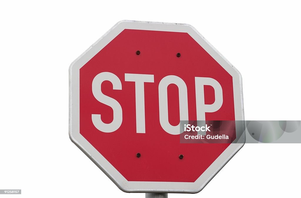 Stop sign  Advice Stock Photo