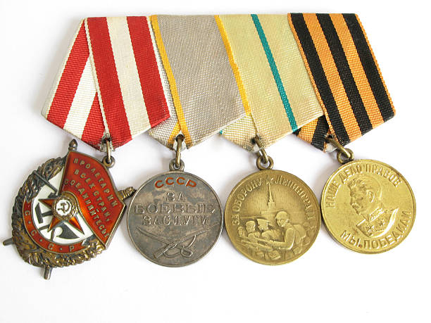istock medals of II world war 91258299