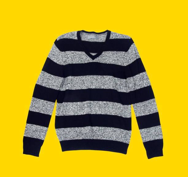 istock Casual sweater on yellow background 912599954