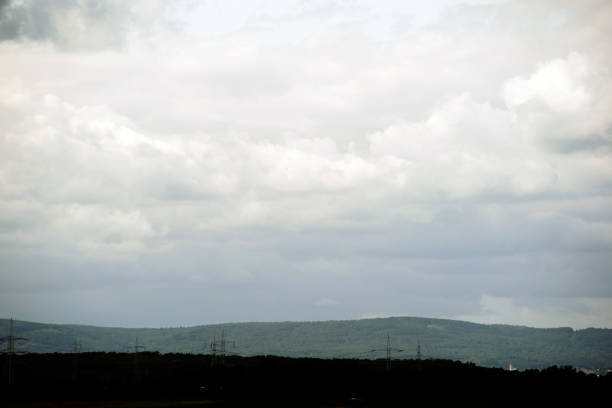 istock Mountain landscape with forests 912600922