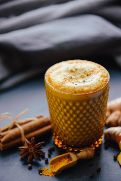 istock Golden Milk, Turmeric Latte, Golden Latte 912611024