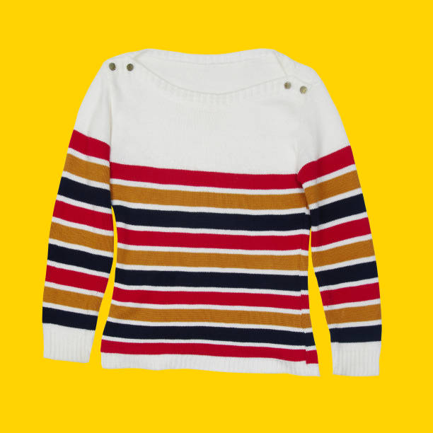 istock Casual sweater on yellow background 912613414