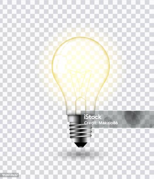 Light Bulb Vector Stock Illustration - Download Image Now - Light Bulb, Expertise, Illuminated