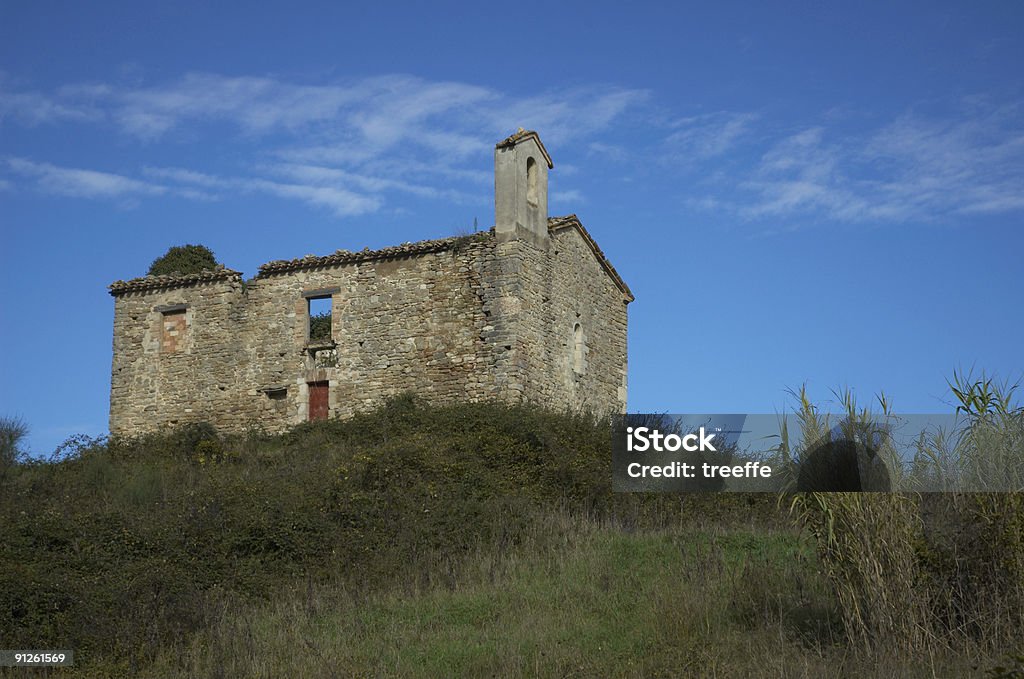 Church ruins  Abandoned Stock Photo